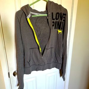 PINK Victoria’s Secret zip up hoodie